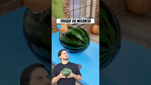 TRUQUE DA FATIA DE MELANCIA 😋