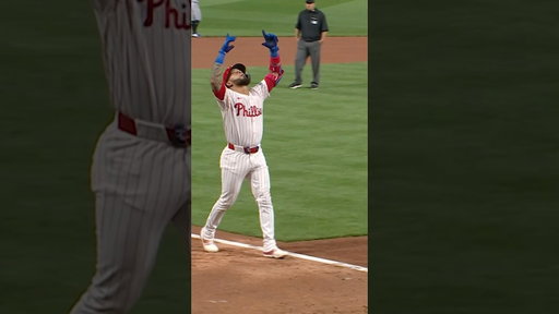 All EIGHT of our home runs as the Phils set a new franchise record for homers in a single game