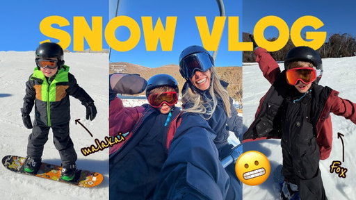 SNOWBOARDING with our kids, was it worth it!? + house reno updates!