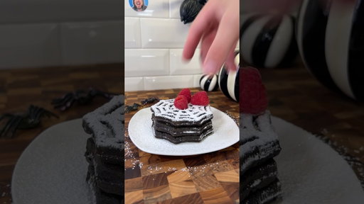 Halloween Waffles 🕷️ #shorts