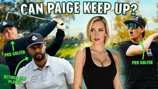 Paige Spiranac & Pro Golfers Battle in a 9-Hole Scramble