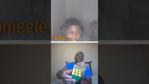 He knew my Magic Trick…#magictricksshorts #magic #rubikscube #omegle