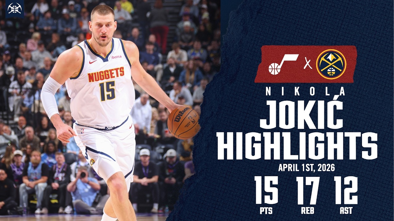 Nikola Jokić Triple-Double | Game Highlights DEN vs. UTA