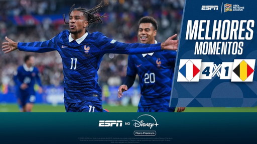 OLISE DÁ SHOW, E FRANÇA VENCE A BÉLGICA DE VIRADA NA NATIONS LEAGUE | MELHORES MOMENTOS