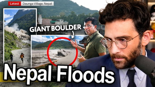 MASSIVE GLACIER COLLAPSE IN NEPAL CAUSES FLOODS