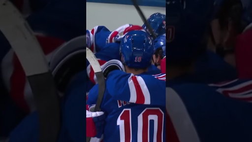 IGOR SHESTERKIN HAS SCORED A GOALIE GOAL!!! #nyr #nhl #hockey #igorshesterkin
