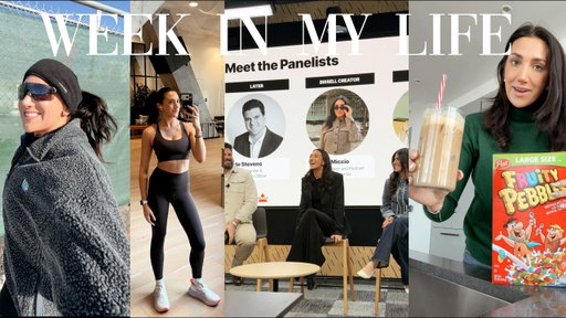 WEEK IN MY LIFE in the CITY | typical week in NYC as a 20-something! running, work opportunites, etc