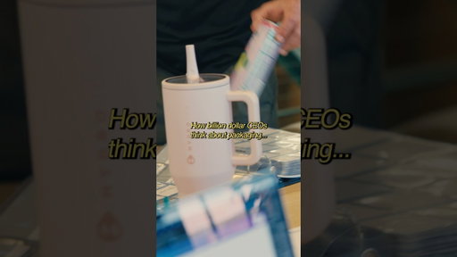 How billion dollar CEOs think about packaging. #motivation #sucessjourney #businessgrowth #mindset