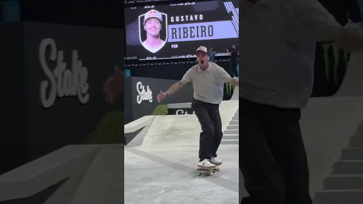 His reaction to landing this 🤯