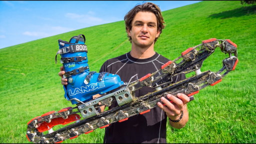 This Invention Turns Grass Into Snow