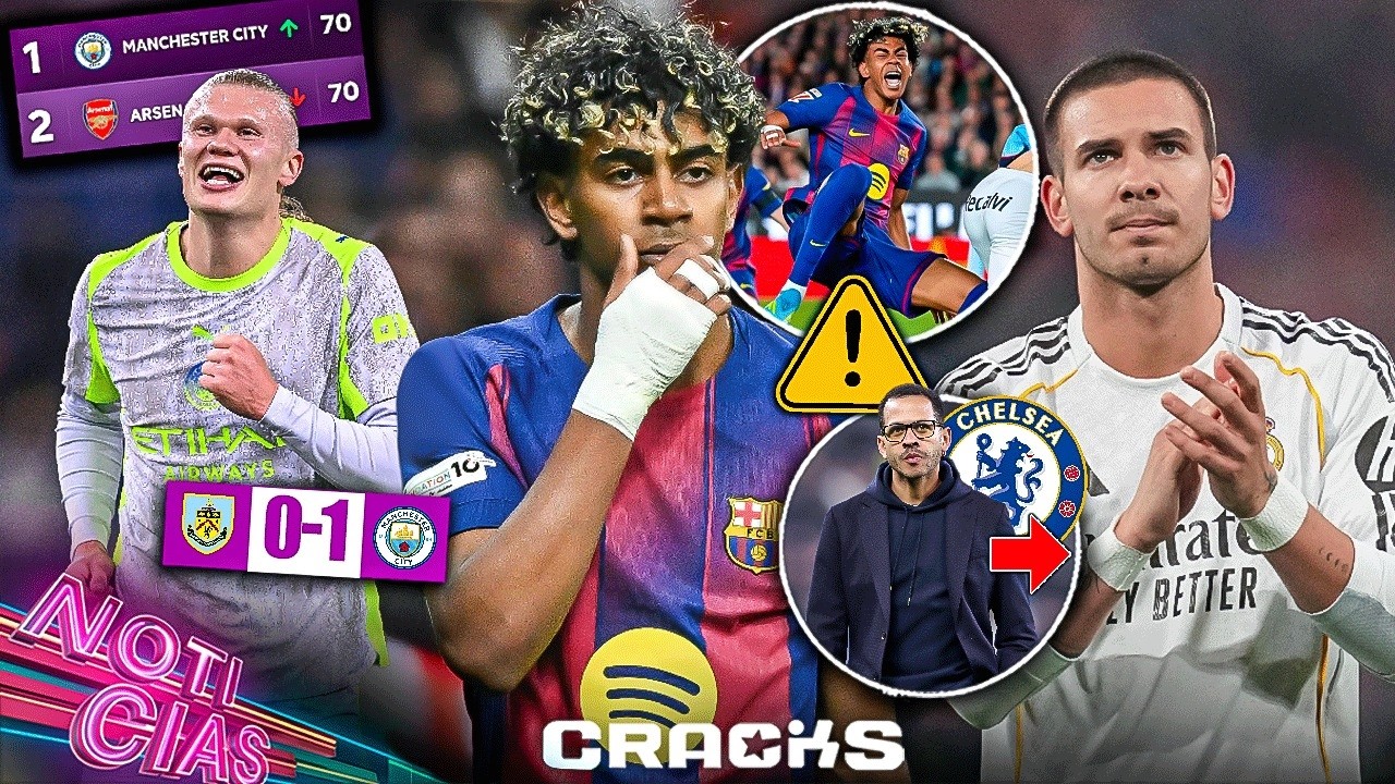 Barça gana pero a qué costo ¿Lamine en riesgo? | ¡City ya es 1ero! | Se iría cedido | Chelsea sin DT