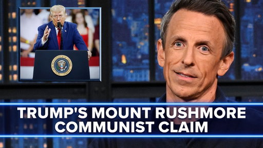Trump Claims Communists Want to "Blow Up" Mount Rushmore