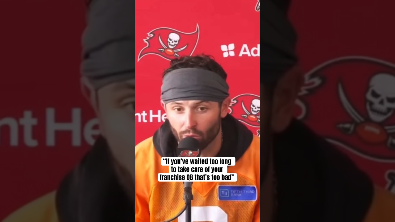 Baker on contract talks with Bucs 👀