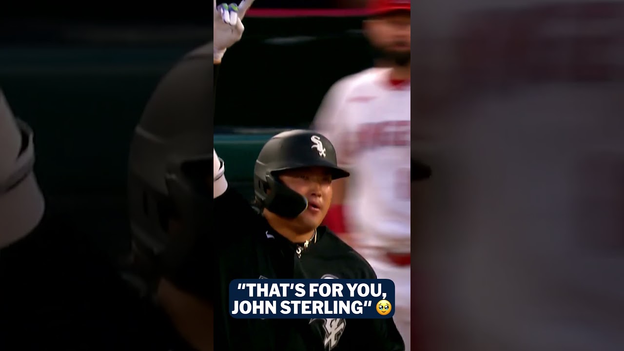 White Sox radio announcer Len Kasper honored John Sterling with his call on Munetaka Murakami's HR 👏