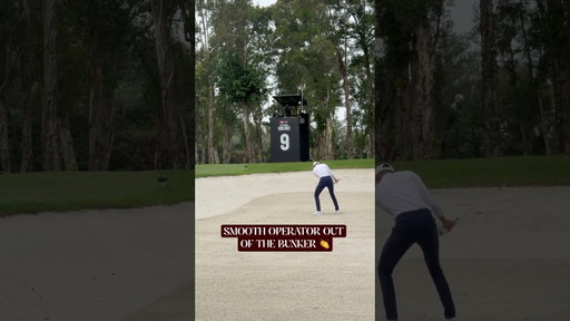 So close to a birdie out of the bunker! #golf