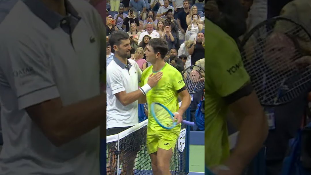 DJOKOVIC ELIMINADO DO US OPEN! 😱🎾 #shorts