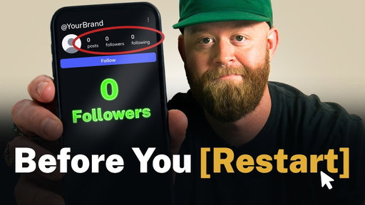 Before You Restart Your Personal Brand, Watch This
