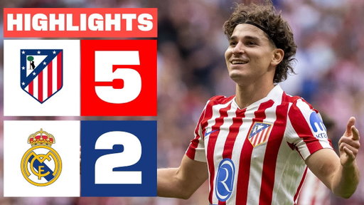 ATLÉTICO DE MADRID 5 - 2 REAL MADRID | RESUMEN LALIGA EA SPORTS