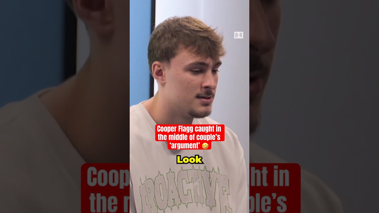 Cooper Flagg had no idea what to do 💀