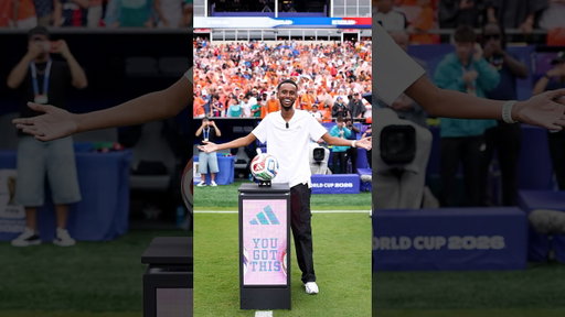 I Delivered The World Cup Football ⚽️