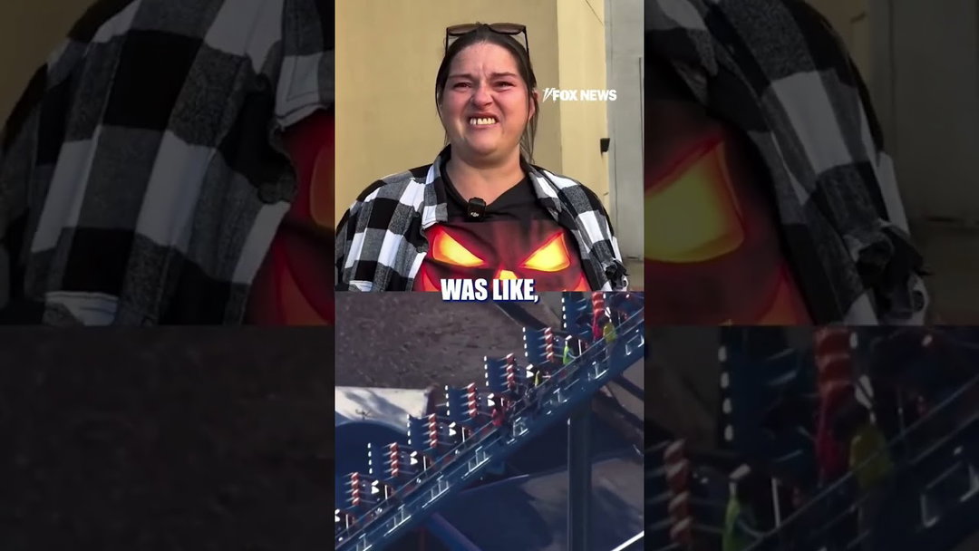 'I KNEW WHAT I SAW': Onlooker recalls terrifying moment someone flew out of rollercoaster #shorts