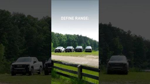 Its electric range gets you far — but its actual range defines even more. #gmcsierraev #at4