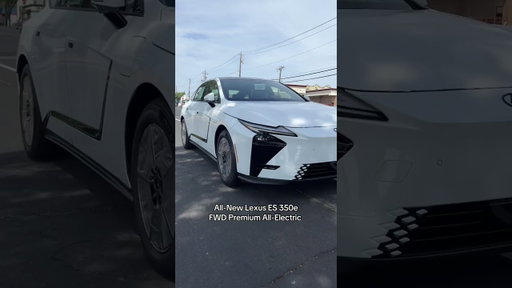 All-New Lexus ES has officially arrived! 😍🔥