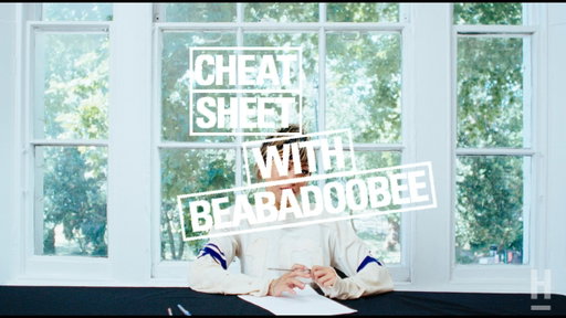 CHEAT SHEET WITH BEABADOOBEE || HIGHSNOBIETY