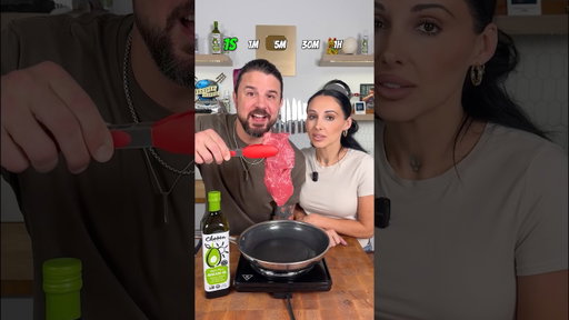 How long to cook the steak? 🥩 w/ Cassie Istook #shorts