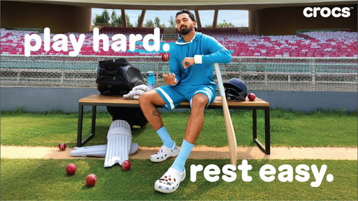 KL Rahul x Crocs | Play Hard. Rest Easy.