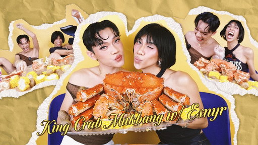 KING CRAB MUKBANG + CATCH UP w/ ESNYR | mimiyuuuh ❤︎⁠