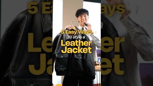 5 Easy Ways to Style Leather Jackets!