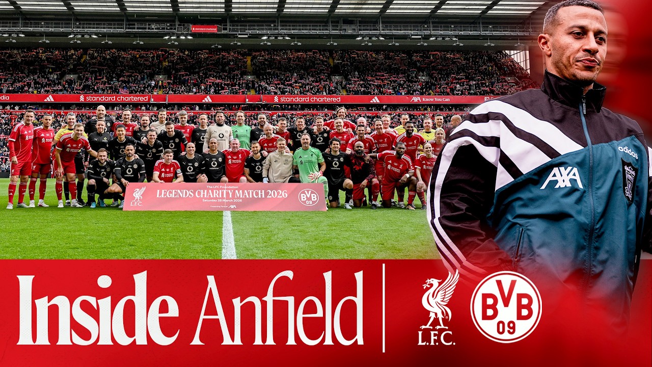 Inside Anfield: Gerrard, Thiago & More Return For Legends Match | Liverpool 2-2 Borussia Dortmund