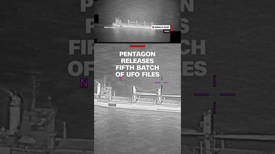 Pentagon releases fifth batch of UFO files