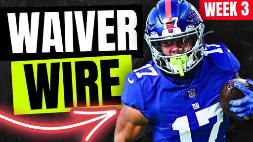 🚨 MUST ADD Waiver Wire Targets in Week 3 Fantasy Football! 🚨