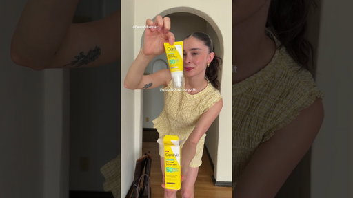 the last step to a perfect outfit is  @cerave Invisible Mineral Sunscreen SPF 50.☀️ #CeraVePartner