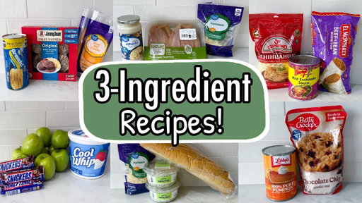 8 TASTY 3-INGREDIENT RECIPES | The EASIEST Cheap Meals & TREATS :) | Julia Pacheco