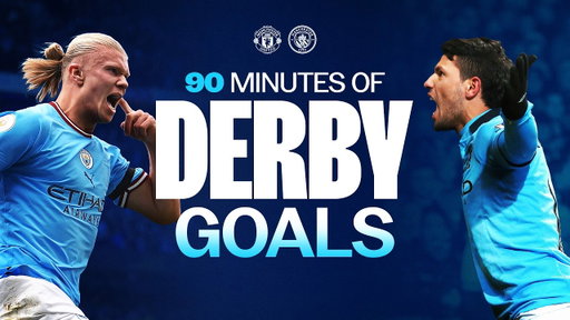 90 MINUTES of GREAT Manchester derby goals! | Haaland, Goater, Aguero and more! 🔥 | City v United