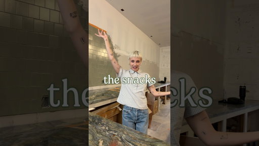 The snacks.