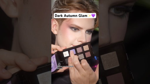#NYXCosmeticsPartner ✨🍂 Dark Autumn glam with the new ​⁠@nyxcosmetics  x Wednesday Collection💜✨