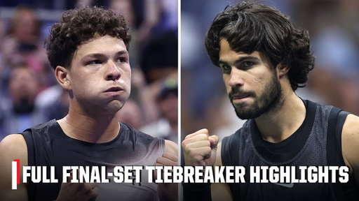 🔥 No. 8 Ben Shelton vs. No. 2 Carlos Alcaraz FULL FINAL-SET TIEBREAKER Highlights | 2026 US Open