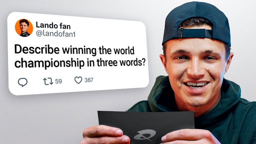 F1 Champ Lando Norris Answers Your Questions!