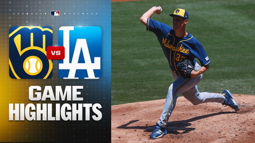 Brewers vs. Dodgers Game Highlights (8/15/26) | MLB Highlights