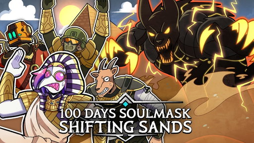 I Spent 100 Days In Soulmask 1.0 Egypt DLC!... Here's What Happened!