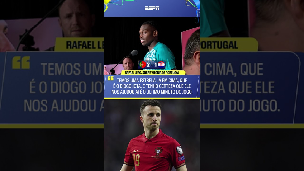 RAFAEL LEÃO FALOU SOBRE DIOGO JOTA #shorts