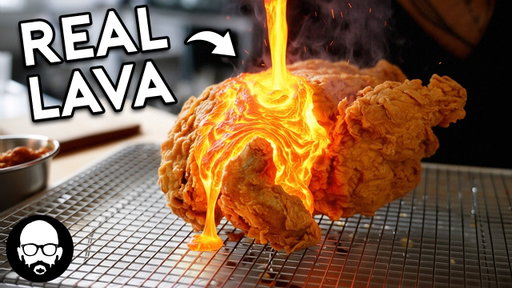 I Cooked Chicken in REAL Lava | With Babish