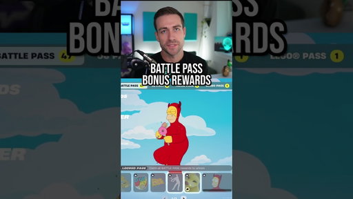 Battle Pass BONUS REWARDS (Simpsons x Fortnite) #fortnite #fortnitebattlepass