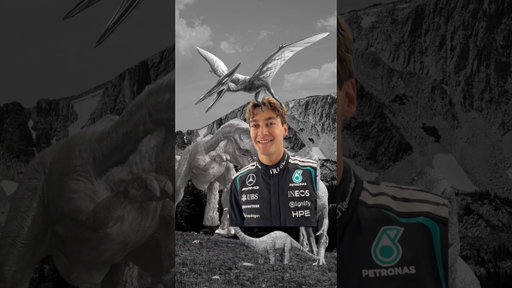 It's alright George, age is just experience 😉🦖 #f1 #formula1 #mercedesf1