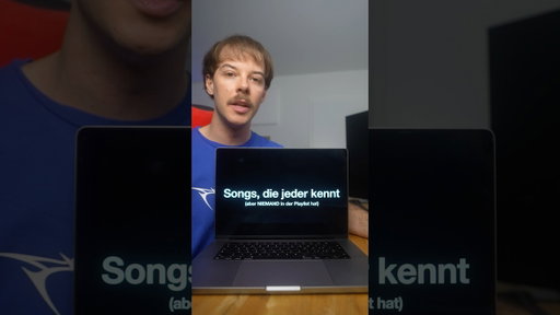 Songs, die niemand in der Playlist hat