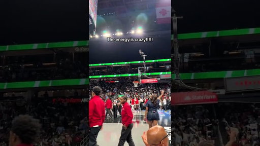 The energy is crazyyyyyy at an Atlanta Dream game! This is your sign to attend especially during the